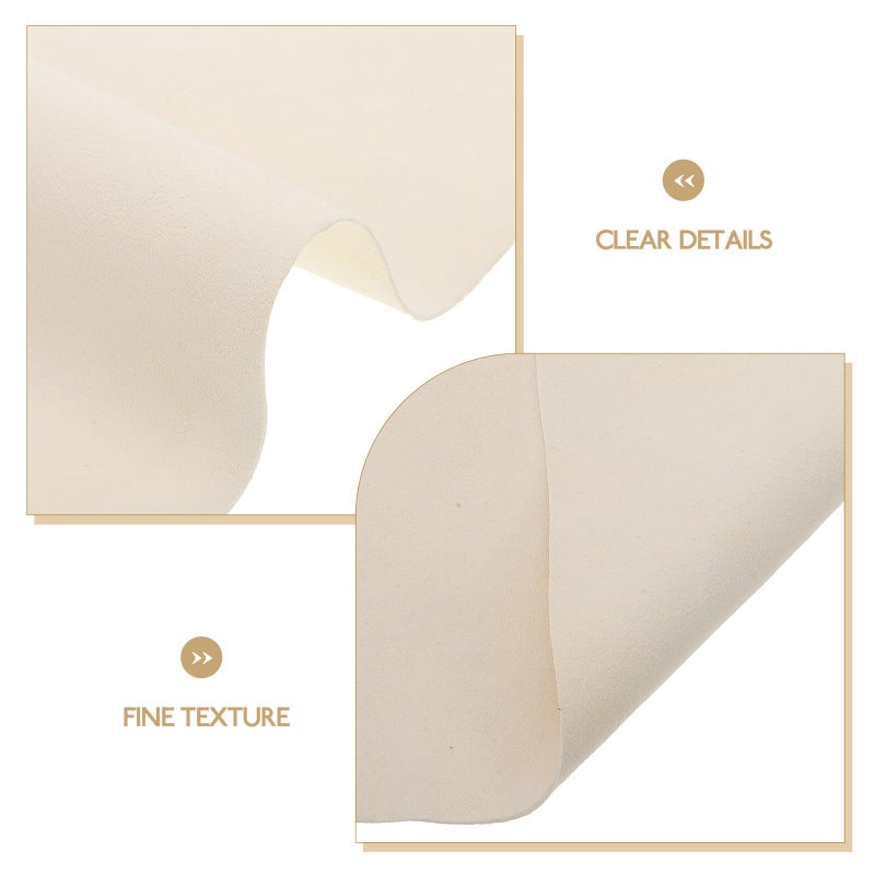 Natural Sheepskin Car Wash Cloth 30x30cm Absorbent Auto Drying Towel for Vehicle Cleaning - Image 4