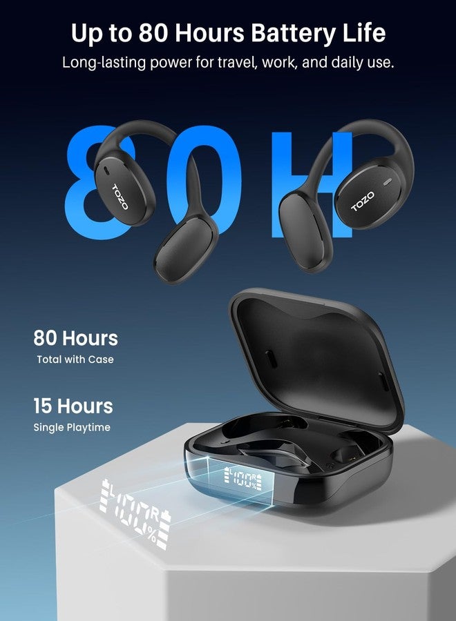 TOZO Real-Time AI Translation Earbuds, 80H Playtime Translator Ear Buds - Image 4