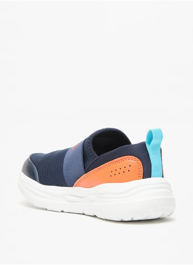 كابا Boys' Textured Slip-On Sports Shoes