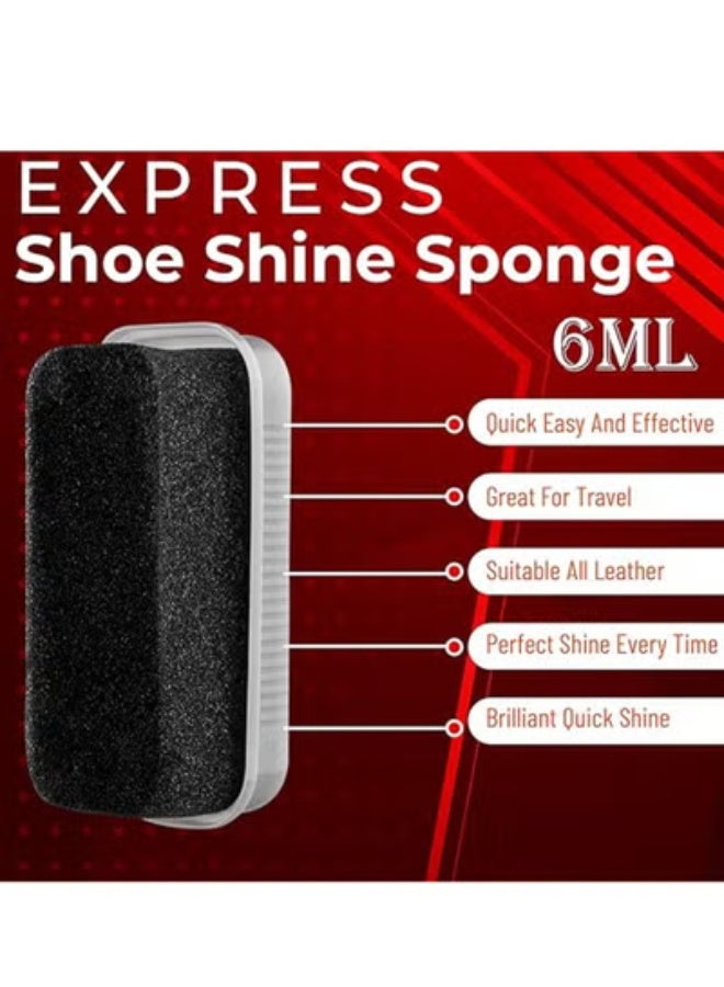 Silver Express Shoe Shine Sponge Black and neutral - Image 4