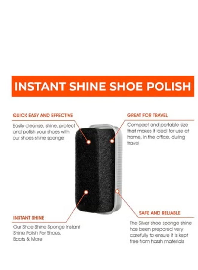 Silver Express Shoe Shine Sponge Black and neutral - Image 5
