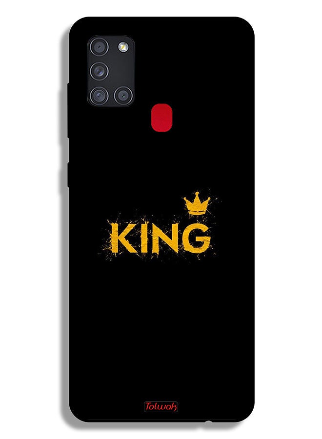 Tolwak Samsung Galaxy A21s Protective Case Cover King - Image 1
