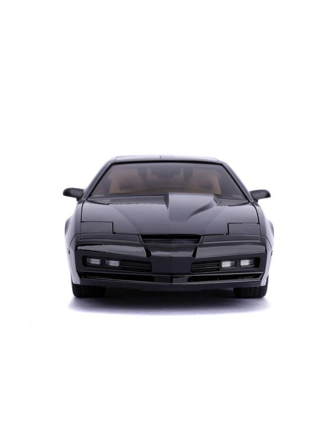 Jada Toys Knight Rider K.I.T.T. 1982 Pontiac Firebird Diecast Car With Light Up Feature 1: 24 Scale Vehicle Black - Image 3