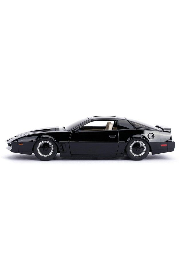 Jada Toys Knight Rider K.I.T.T. 1982 Pontiac Firebird Diecast Car With Light Up Feature 1: 24 Scale Vehicle Black - Image 4