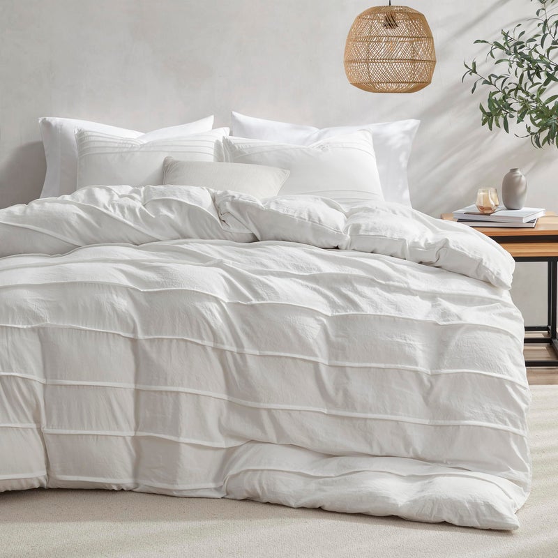 Oli Anderson White Davet Cover Size Size - Cover Queen Davet Cover 3pcs freed freed freed toved و breathible مع إغلاق سستة (أبيض 90 "" x90 ") - Image 1