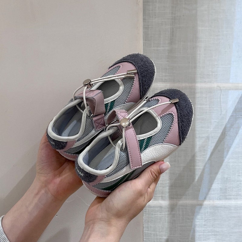 Children''s Spring/Summer Cute and Quirky Mary Jane Hollow Out Sneakers 2026 New Korean Version Girls'' Student Sports Mesh Casual Shoes - Image 3