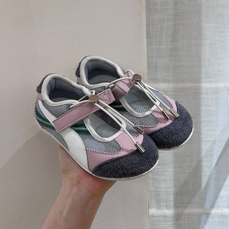 Children''s Spring/Summer Cute and Quirky Mary Jane Hollow Out Sneakers 2026 New Korean Version Girls'' Student Sports Mesh Casual Shoes - Image 2