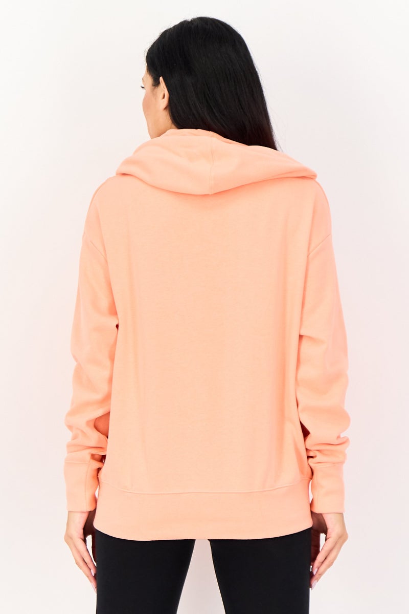 Nike Women Sportswear Fit Outdoor Hoodie, Peach - Image 4