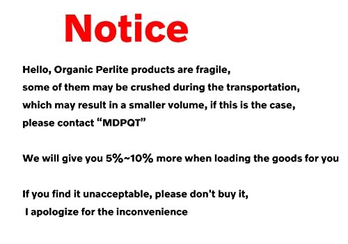 MDPQT 10 QT Professional Grade Horticultural Organic Perlite (10 QT, Perlite) - Image 2