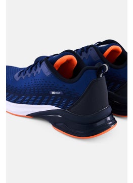 RBX Men Lace Up Training Shoes, Blue Combo  - Image 2