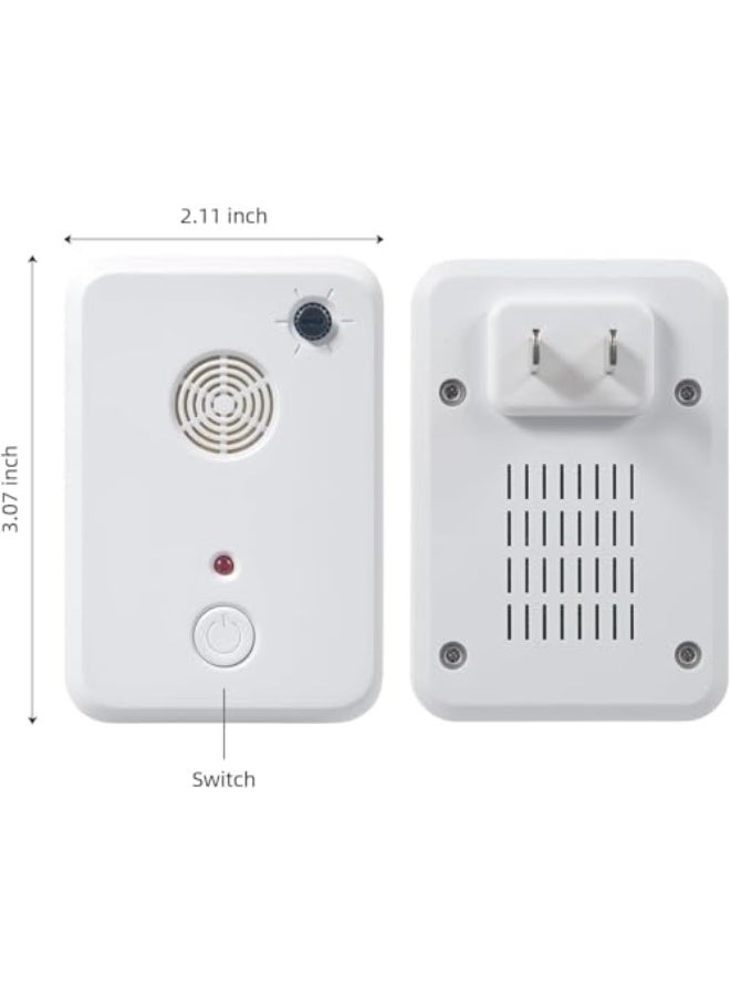 Generic Ultrasonic Bat Repeller,Deterrent Devices, 360° Electronic Pest Repeller Plug in for Bat/Mouse Removal,Humane Attic, Porch, House Control for Homeowners,Warehouse - Image 2