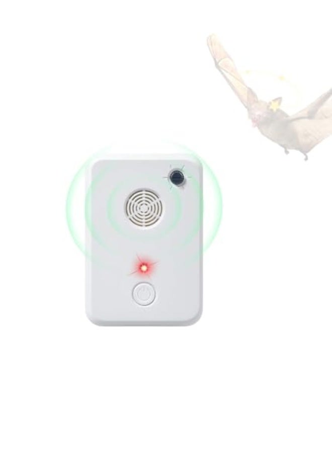 Generic Ultrasonic Bat Repeller,Deterrent Devices, 360° Electronic Pest Repeller Plug in for Bat/Mouse Removal,Humane Attic, Porch, House Control for Homeowners,Warehouse - Image 1