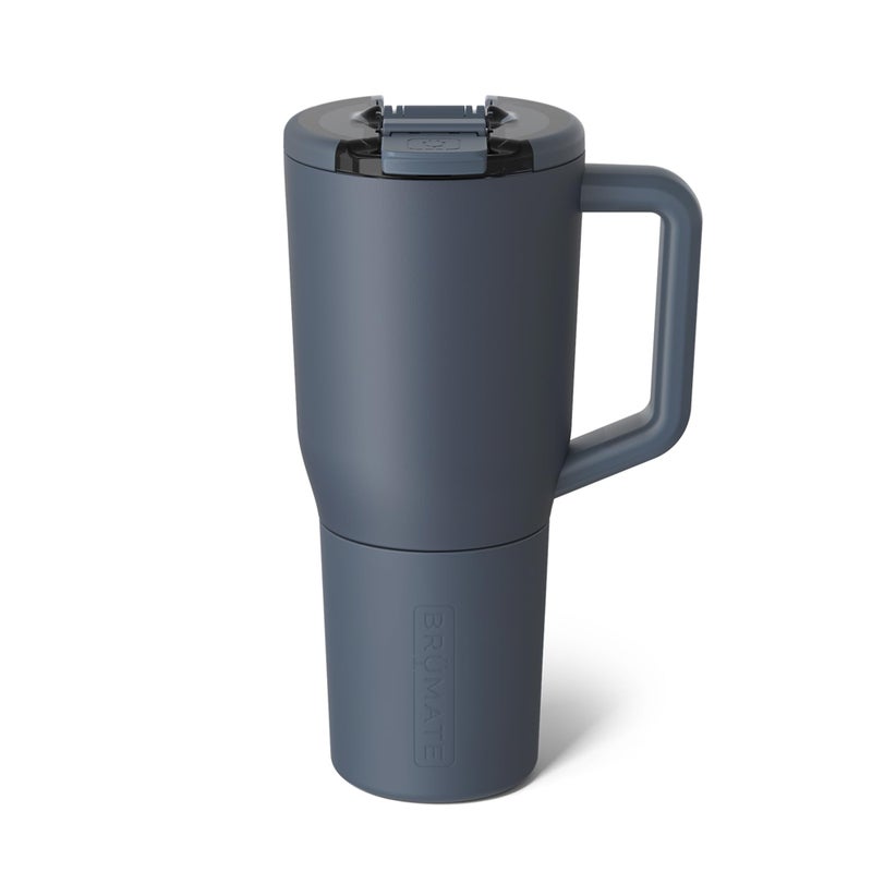 BrÃ¼Mate BrMate Mv 35oz 100 Leak Proof Insulated Coffee Mug with Handle Lid Stainless Steel Coffee Travel Mug Double Walled Coffee Cup Nightfall Blue - Image 2