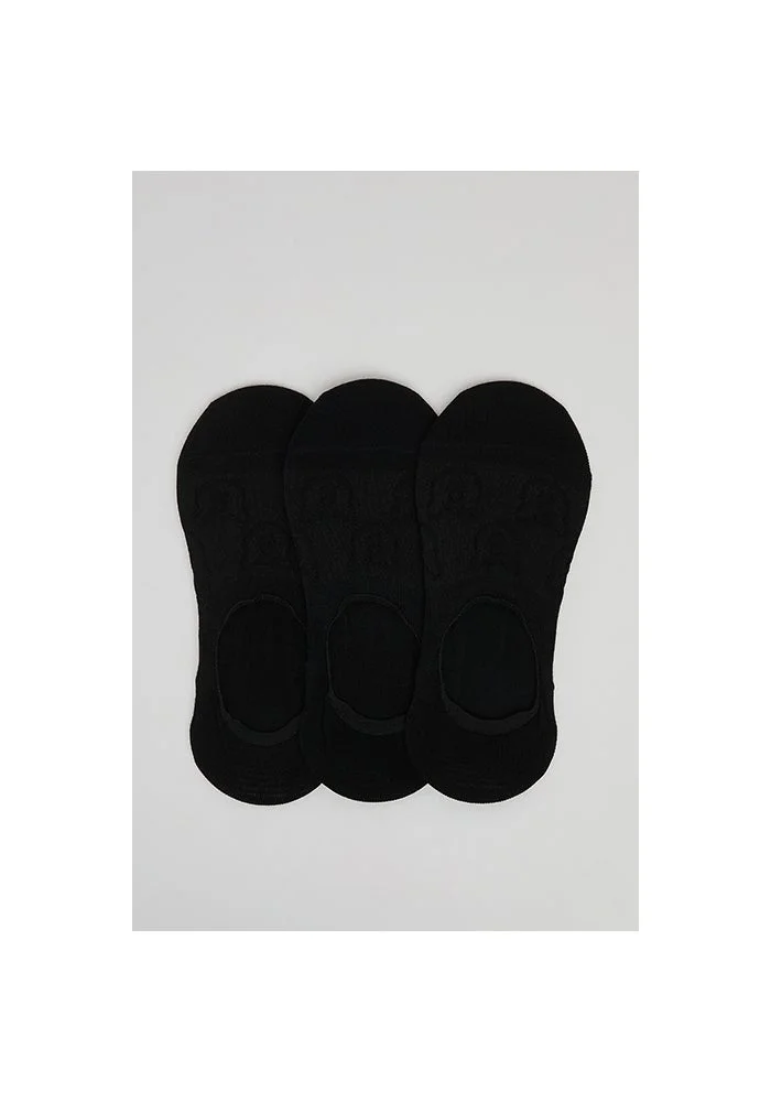 R&b 3 Pack Solid No-Show Socks