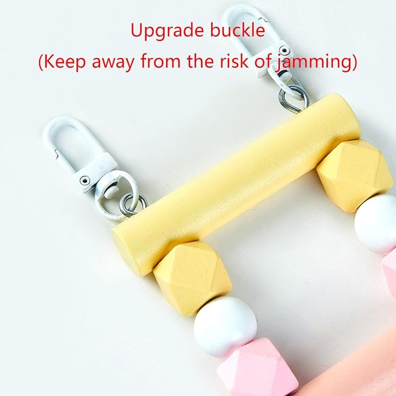 Natural Wood Bird Perch Ladder Scratcher Branch For Parrots Parakeets Cage Accessories - Image 4