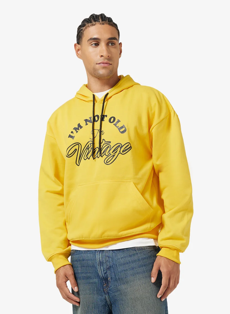 Seventy Five Oversized Graphic Sweatshirt