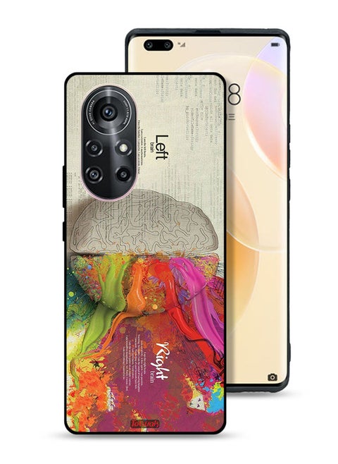 Huawei nova 8 Pro 5G Protective Case Cover Abstract Brain Science Artwork