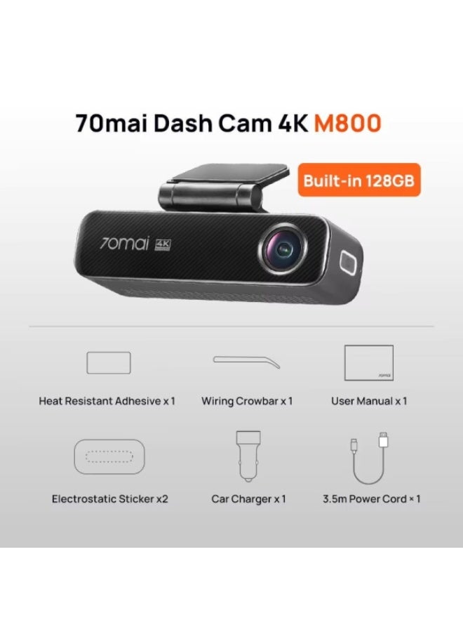 70mai 4K M800 Dash Camera review, solid budget screen-less 4K solution - Image 5