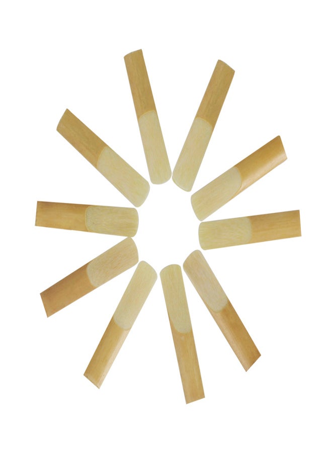 LADE Bb Tenor Saxophone Sax Reeds Strength 2.5, 10pcs/ Box - Image 2