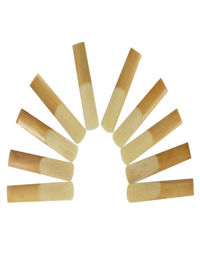 LADE Bb Tenor Saxophone Sax Reeds Strength 2.5, 10pcs/ Box - Image 3