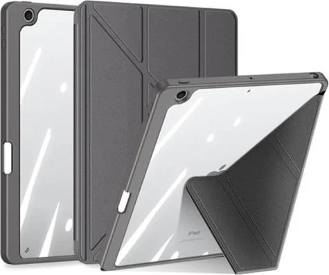 بولهاموبيل Polham Apple iPad 10.9 Inch 2022 Compatible Cover Case with Pen Holder and Sleep Mode, Adjustable Cover with Stand