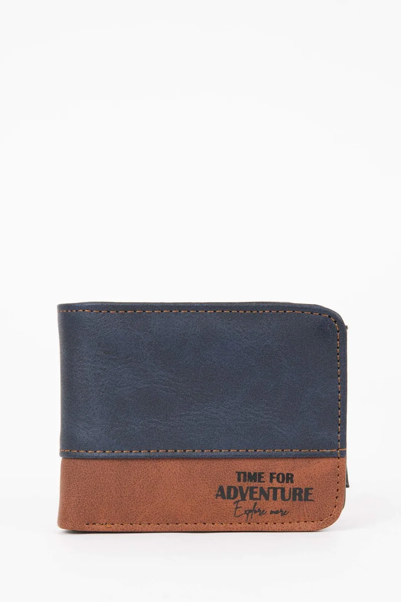 ديفاكتو Man Faux Leather Wallets