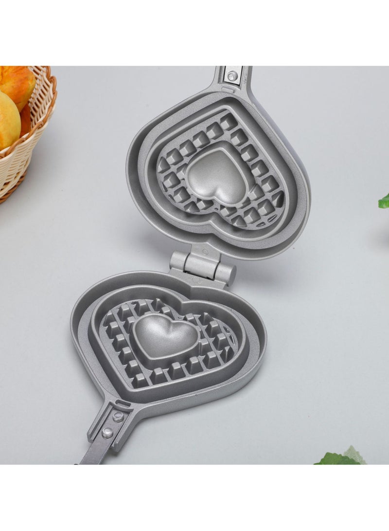 general Biscuit Baking Molds Waffle Cake Molds Gas Eggs Love Baking Tray Tools Enjoy the fun of free baking - Image 2