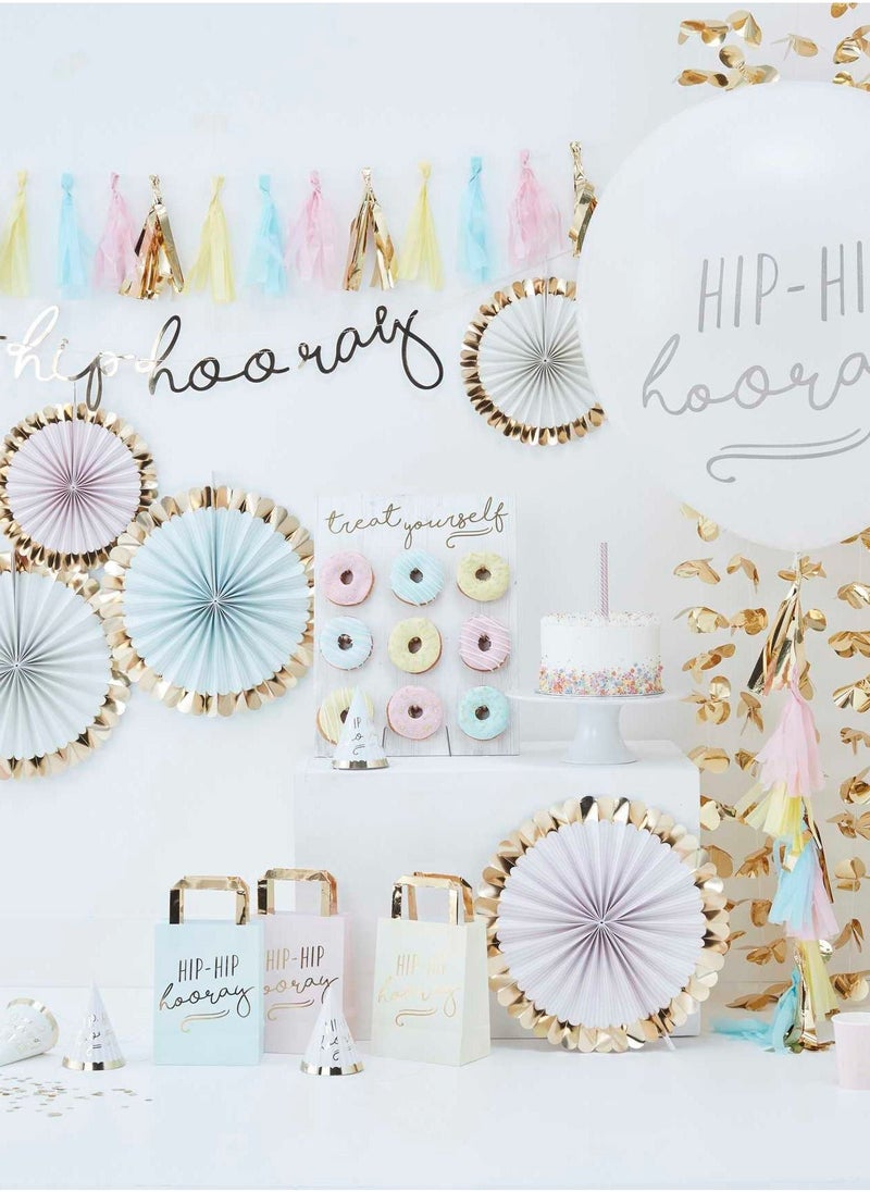 Ginger Ray Treat Yourself Donut Wall - Gold - Image 2