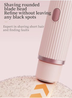UChic Double Headed Shaver,Bikini Trimmer for Women,Painless Electric Razors for Silk Skin,Cordless Body Shaver for Trip  - Image 5