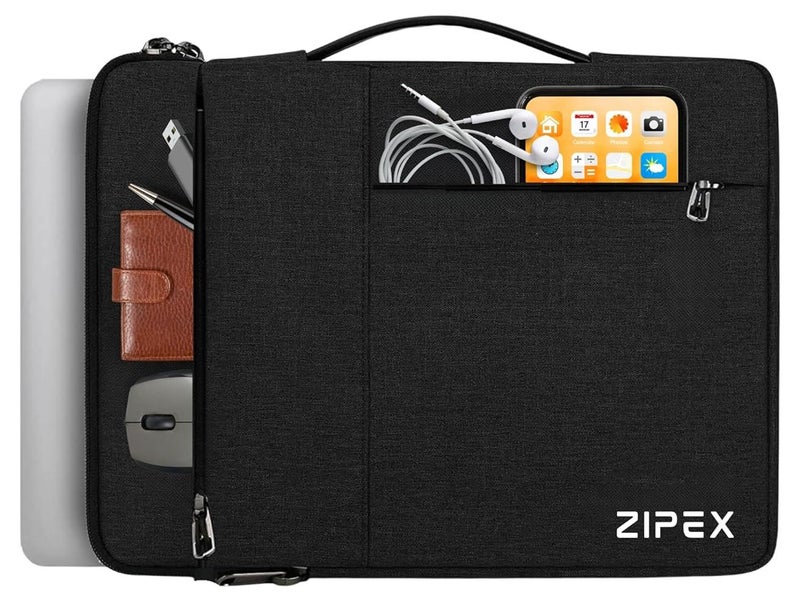 ZIPEX حقيبة لابتوب كابتن 16 بوصة مع مقبض - Image 1