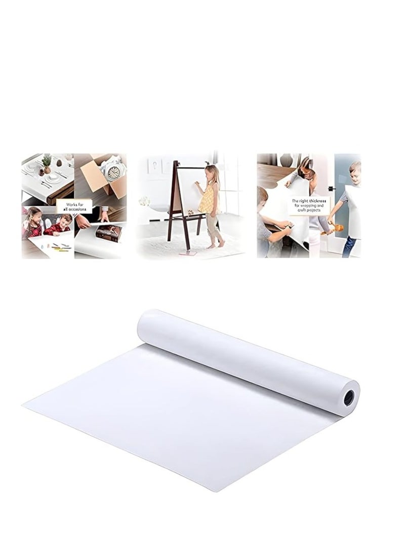 Terabyte لفة واحدة من ورق الرسم الأبيض الكبير للأطفال للرسم والتخطيط - Image 2