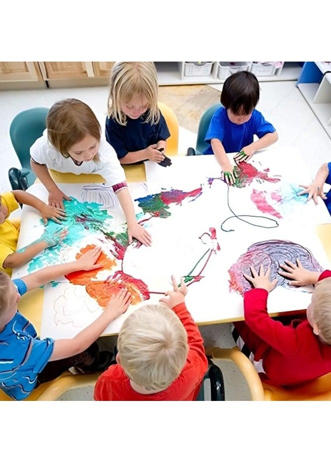 Terabyte لفة واحدة من ورق الرسم الأبيض الكبير للأطفال للرسم والتخطيط - Image 3