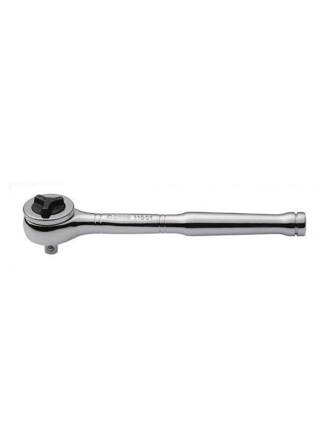 SATA GL11901 1/4" Drive Quick-Release Round Head Ratchet