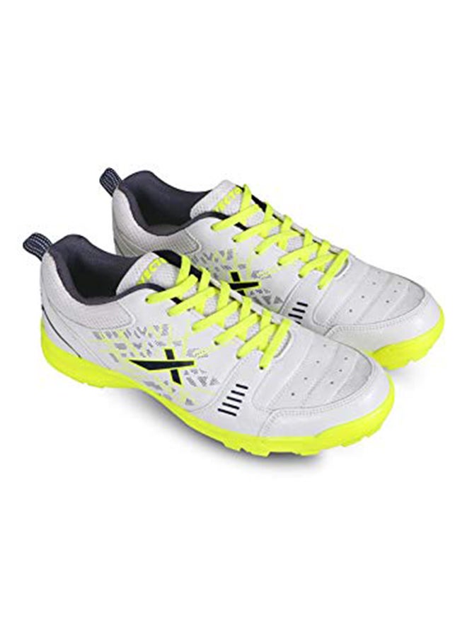 Vector X BLASTER-22Y-WHT-GRN mens Cricket Shoe, White-Green, 38 EU - Image 2