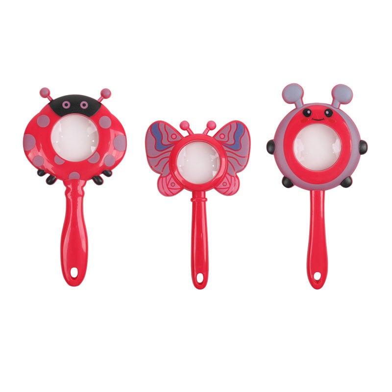 OBEST Butterfly Ladybug Firefly Set - Cute Magnifying Glass Toy for Kids - Image 3