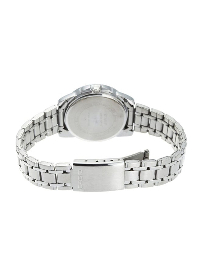 CASIO Men Enticer Analog Quartz Watch MTP-1314D-1AVDF - 45 mm - Silver - Image 2