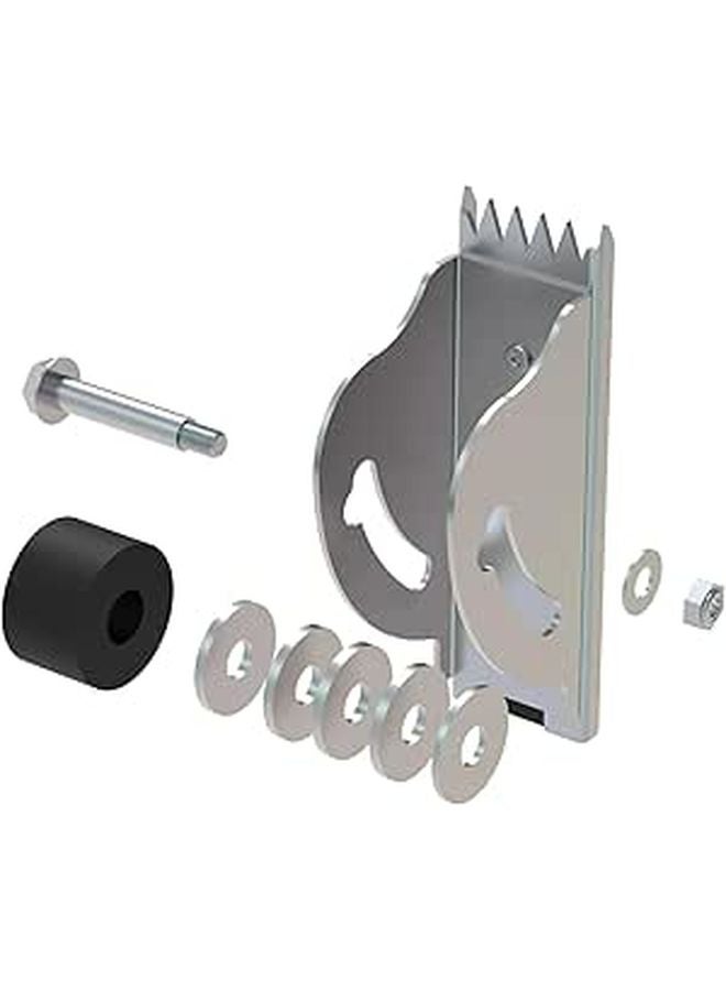 Non Slip Ladder Feet Pads Replacement Shoes with Metal Bracket and Hardware for Lasting Support - Image 1