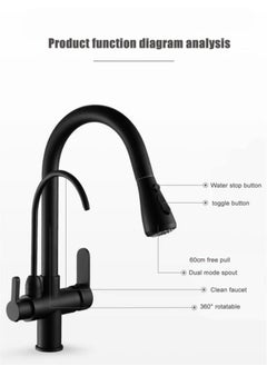 3 in 1 Kitchen Pull-Out Hot and Cold Faucet Pure Direct Drinking Faucet Wash Basin Sink Faucet - pzsku/ZD064BAB4BF703360F2C6Z/45/_/1730878124/cba758f1-66dc-452a-ac88-b5ce82d6e33f