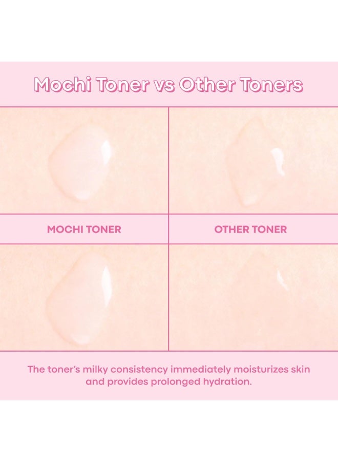 TONYMOLY Wonder Ceramide Mochi Toner 500ml & Water Cream 300ml Hydrating Skincare Set - Image 3