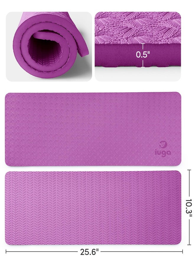 IUGA Yoga Knee Pads Cushion Non-Slip Knee Mat for Elbows Wrist Pain in Yoga Planks Floor Exercises Portable Extra-thick Cushioning - Image 4