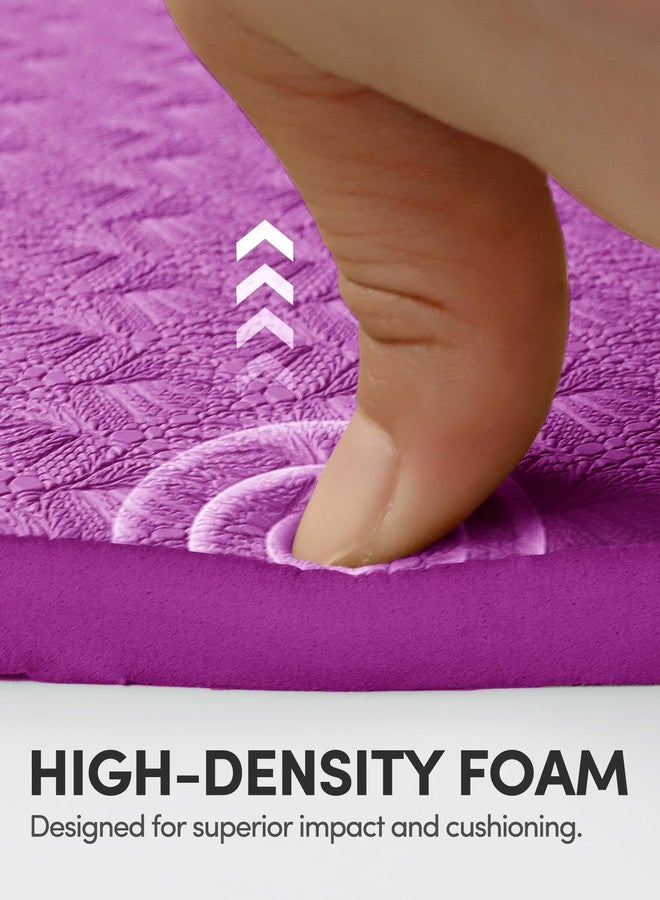 IUGA Yoga Knee Pads Cushion Non-Slip Knee Mat for Elbows Wrist Pain in Yoga Planks Floor Exercises Portable Extra-thick Cushioning - Image 2