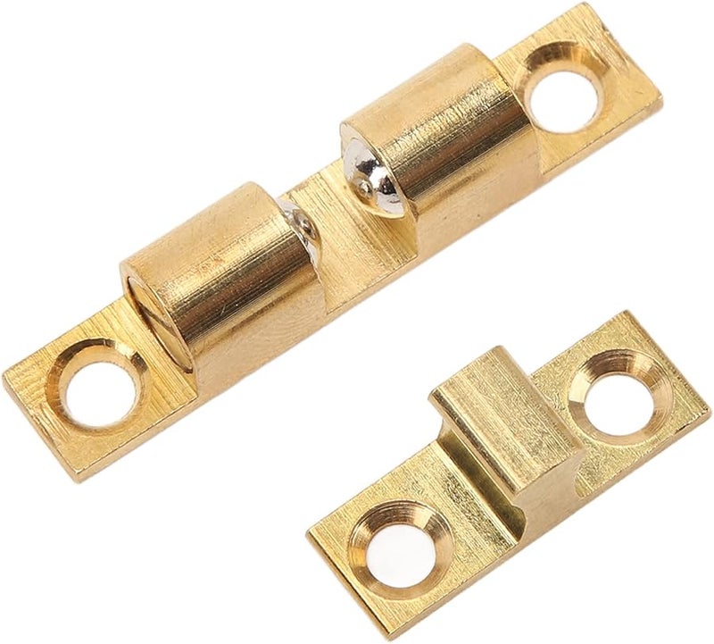 6 حزمة من مسكات أبواب الخزانة ذات الكرتين النحاسية، مزلاج قابل للتعديل في الشد، 60 مم (2.4 بوصة) - Image 4