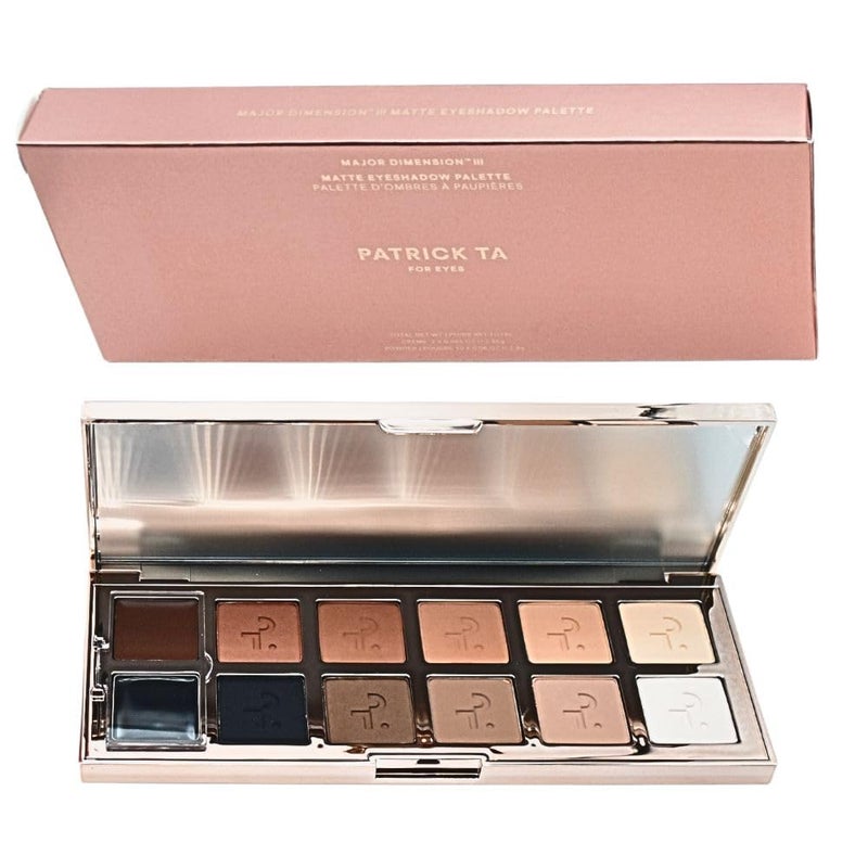 PATRICK TA Major Dimension III Matte Eyeshadow Palette - Image 1
