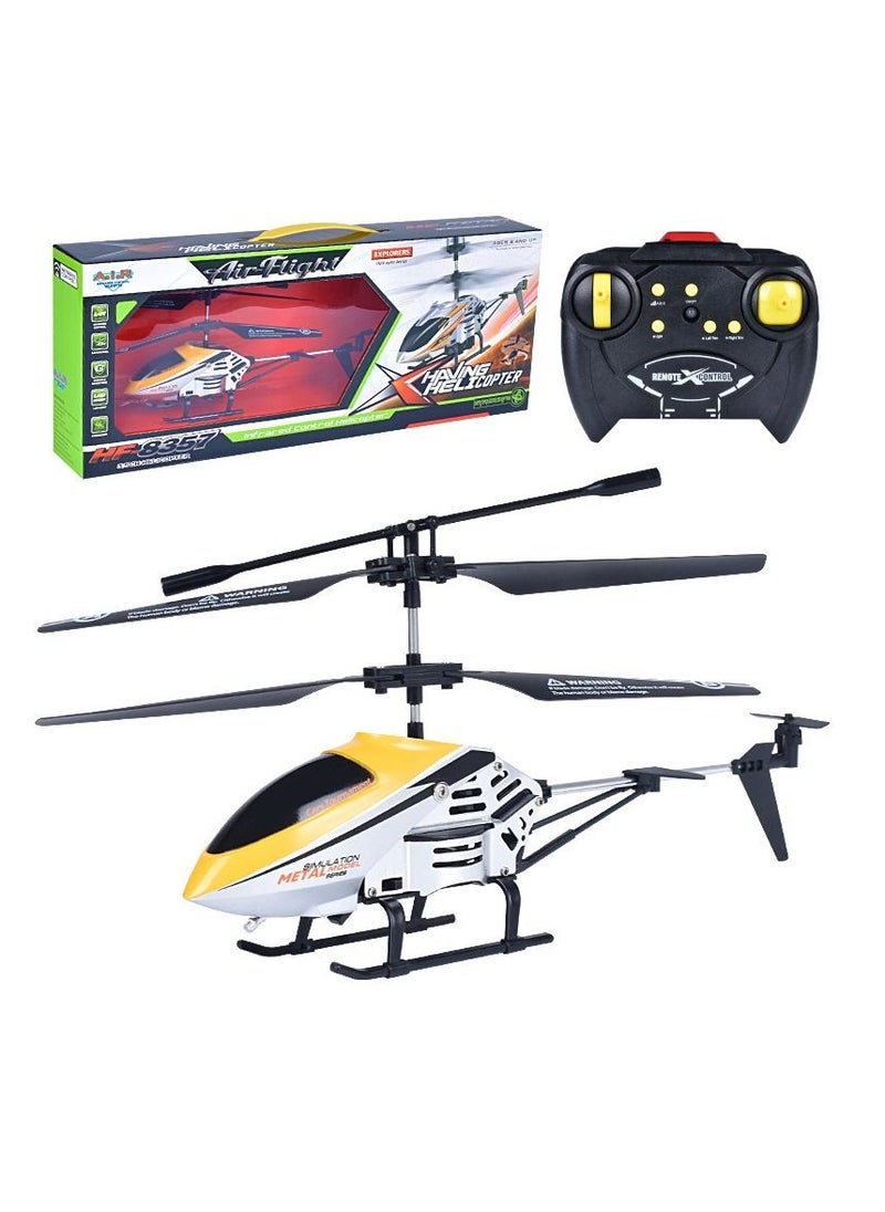 AROAQ USB Charging Helicopter With LED Light Aircraft Toy for Children Remote Control Airplane  - Image 1