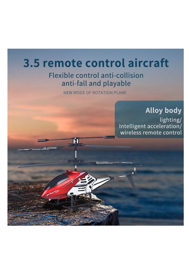 AROAQ USB Charging Helicopter With LED Light Aircraft Toy for Children Remote Control Airplane  - Image 5