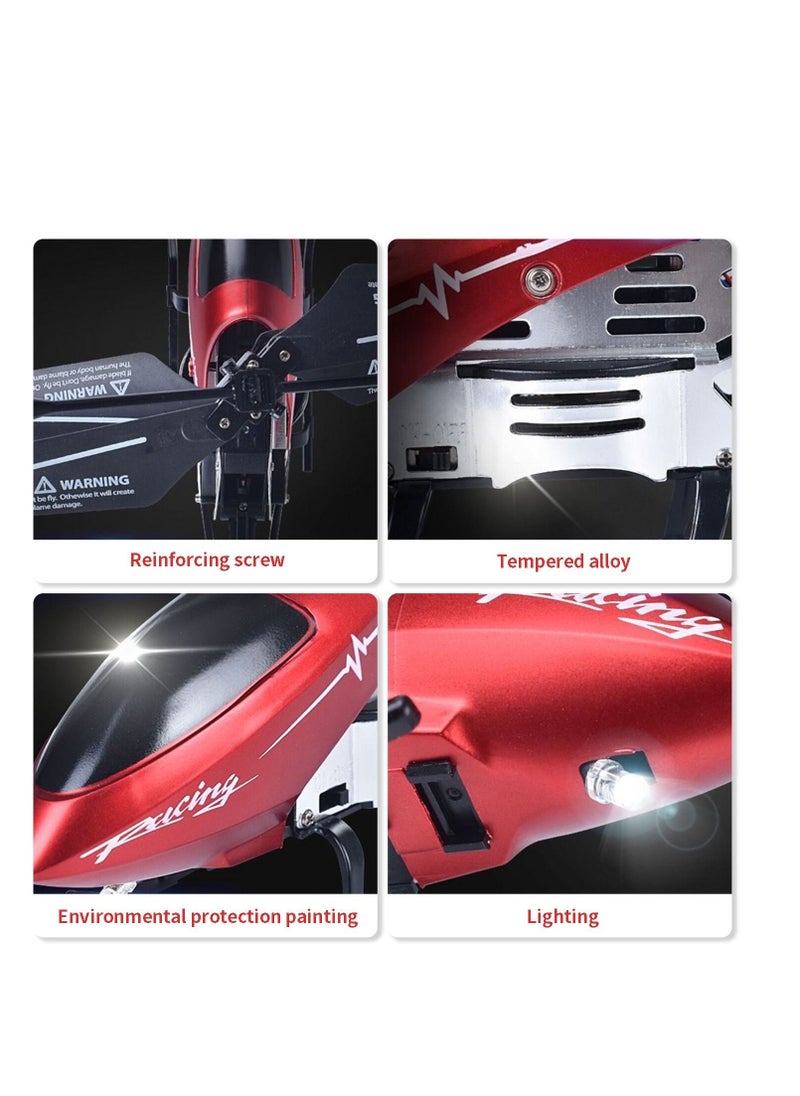 AROAQ USB Charging Helicopter With LED Light Aircraft Toy for Children Remote Control Airplane  - Image 2