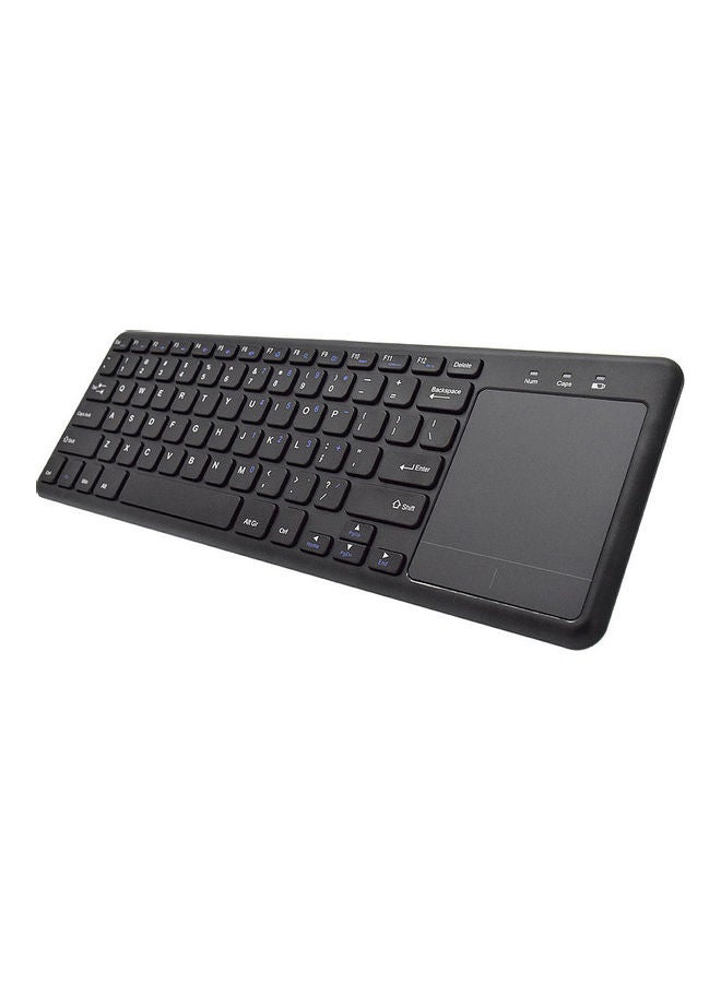 NIBEMINENT 2.4G Wireless 78 Keys Ultra-Thin Portable Keyboard black 