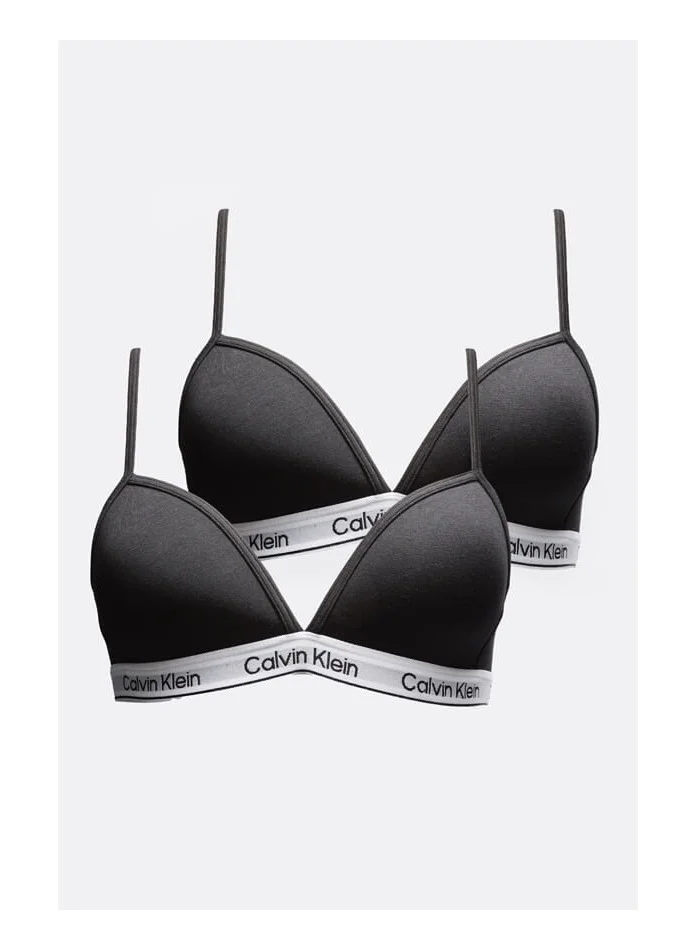 كالفن كلاين جينز عبوتان من حمالات الصدر المثلثة للشباب