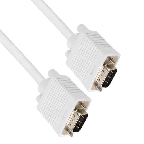 7-Seven 7 SEVEN Premium VGA Cable 3M for LAPTOP MONITOR PRINTER CPU SCANNER SMART TV CCTV RECORDER GAME CONSOLE(Gold) - Image 1