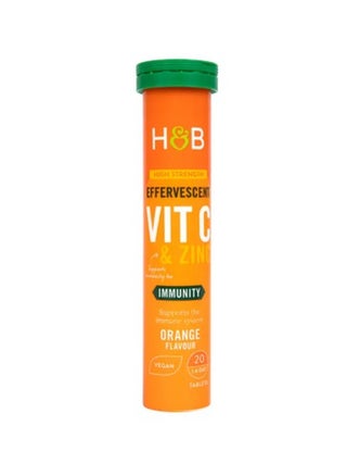 Holland And Barrett High Strength Vit C & Zinc Orange 20 Eff. Tablets - pzsku/ZD0653EF2E8AC8D4B76B7Z/45/_/1730065623/4d424eea-5dfd-47e2-960a-21a3b3f500f3